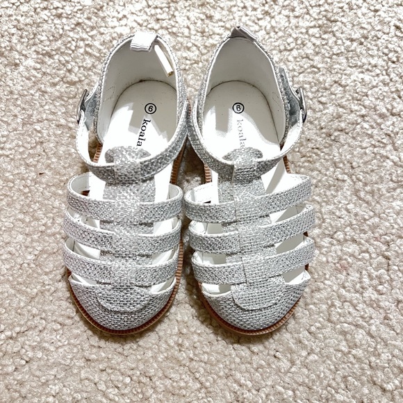 New with out tags Koala kids sparkly sandals - Picture 1 of 4